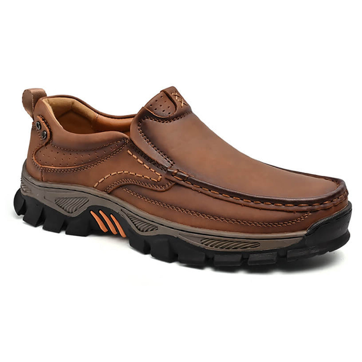 Men's Comfortable Casual Genuine Leather Slip On Loafers
