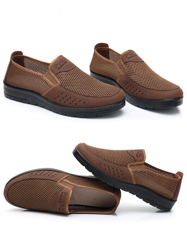 Easy Slip-On Mesh Casual Shoes