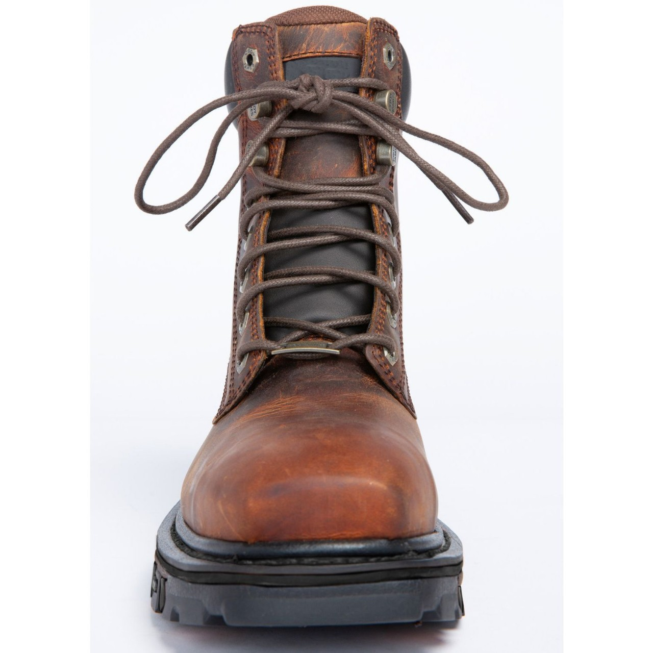 Men's Casual Sports Lace-up Chunky Heel Rivet Martin Boots