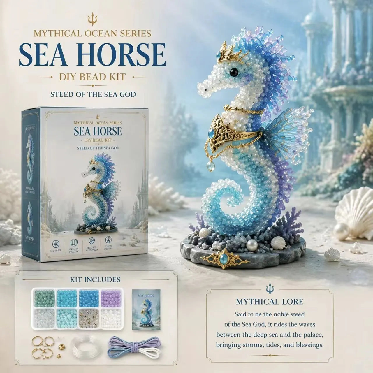 🔥49% Off Last Day🐙Mythical Ocean Beaded Ornament Set