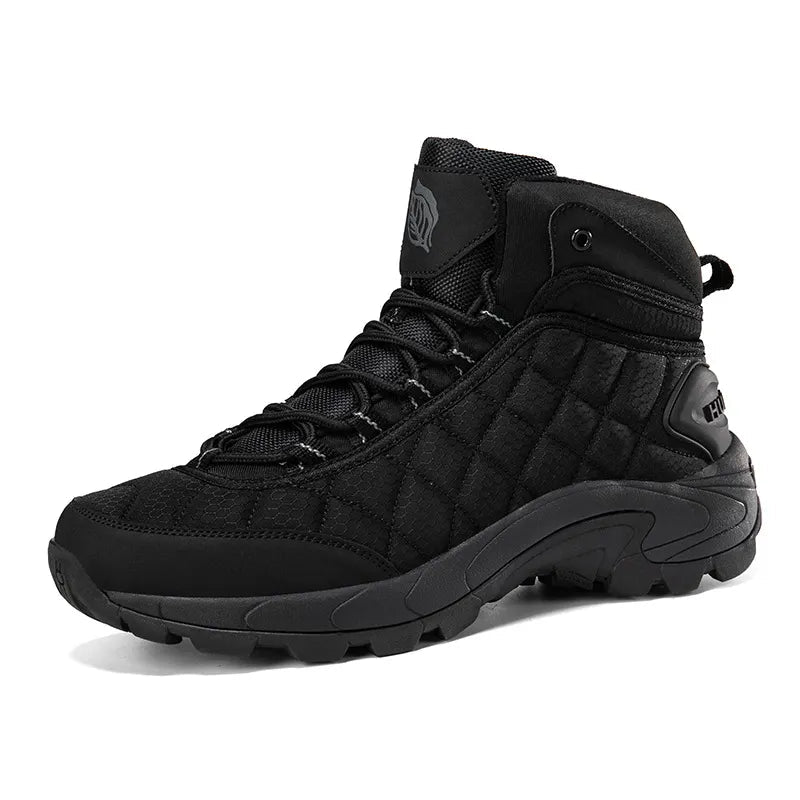 MEN'S HIGH TOP MILITARY BOOTS COMFORTABLE OUTDOOR HIKING SHOES