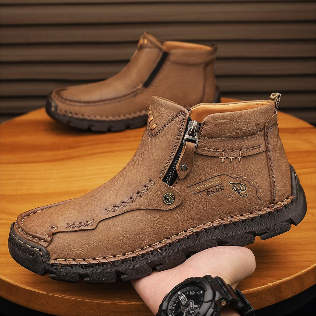 Men's Casual Handmade Leather Boots