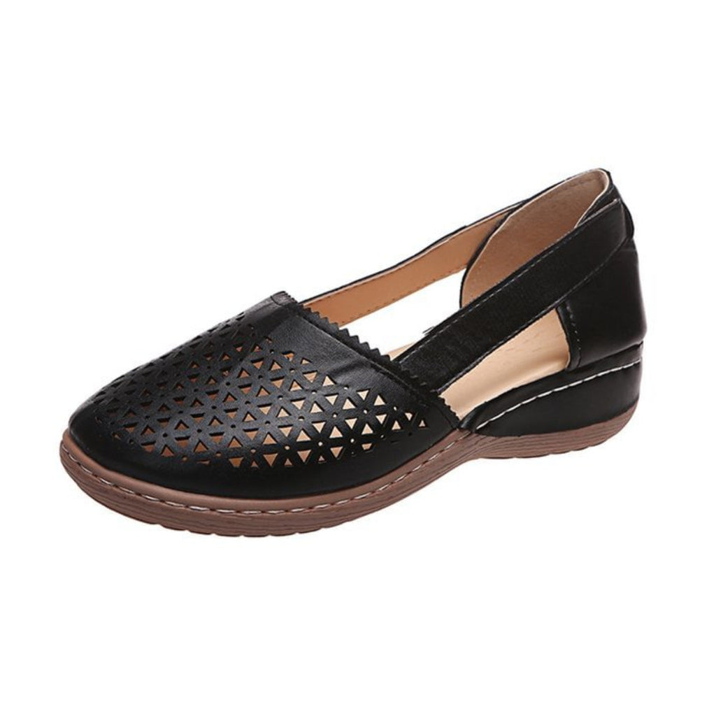 Vintage Hollow Breathable Shoes