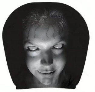 Spooky Ghost Face Headrest Covers