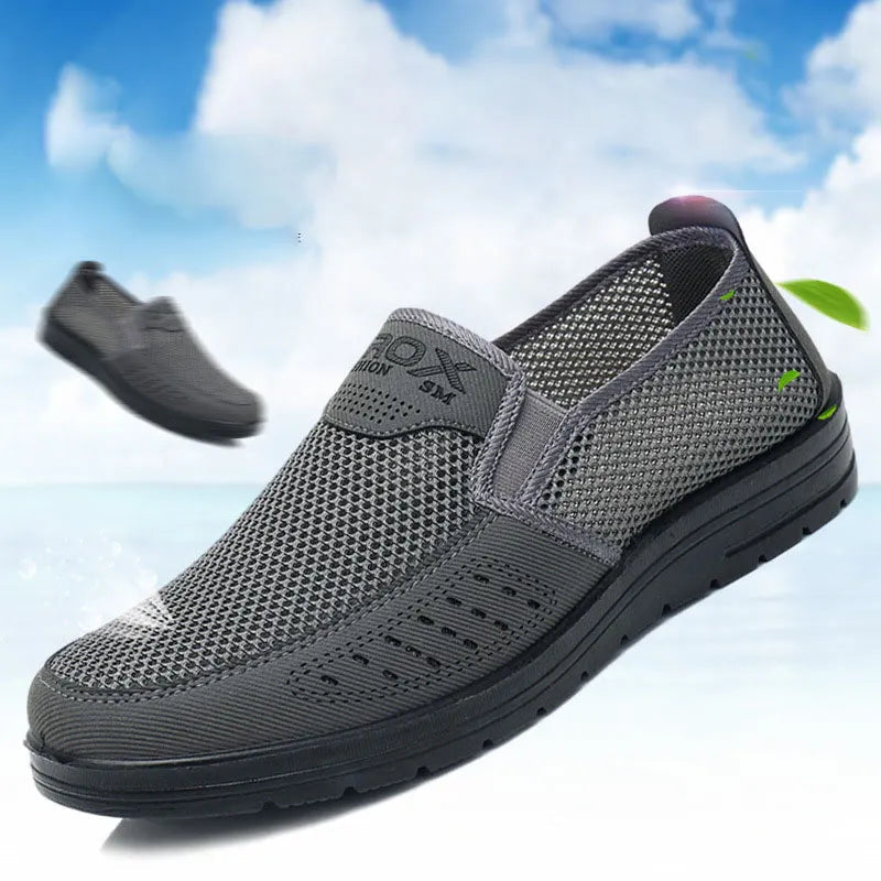 Easy Slip-On Mesh Casual Shoes