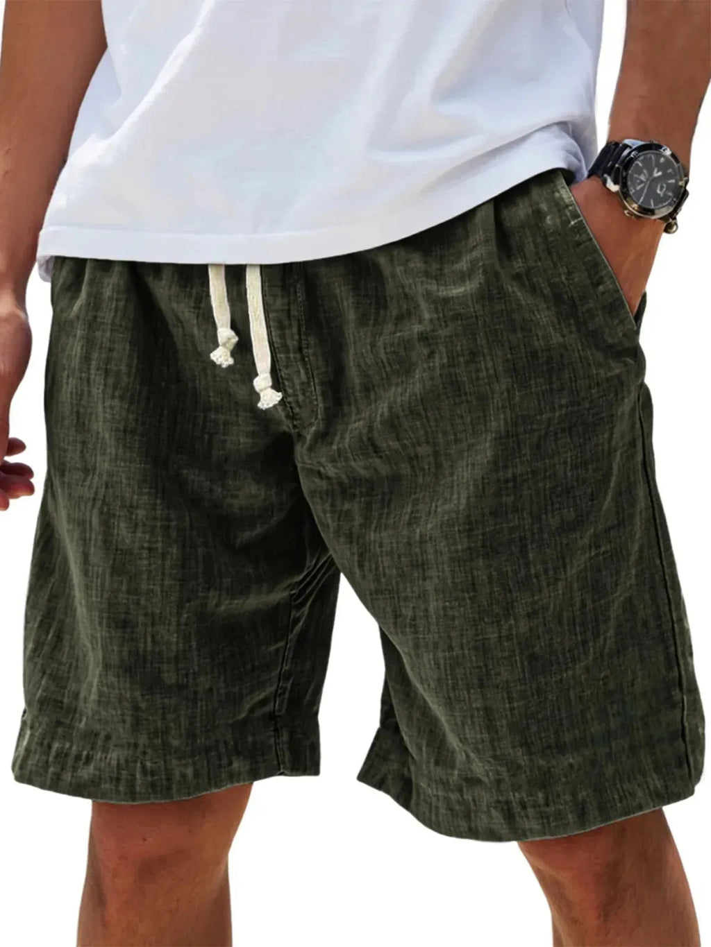 Men Can't Get Enough of These Cozy Linen Shorts