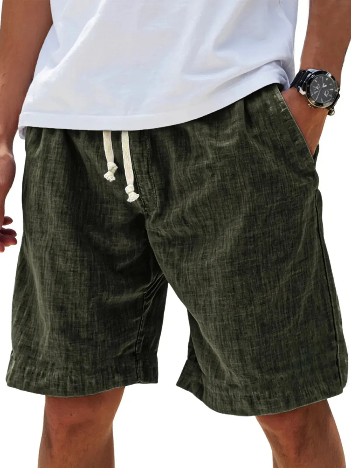 Men Can't Get Enough of These Cozy Linen Shorts