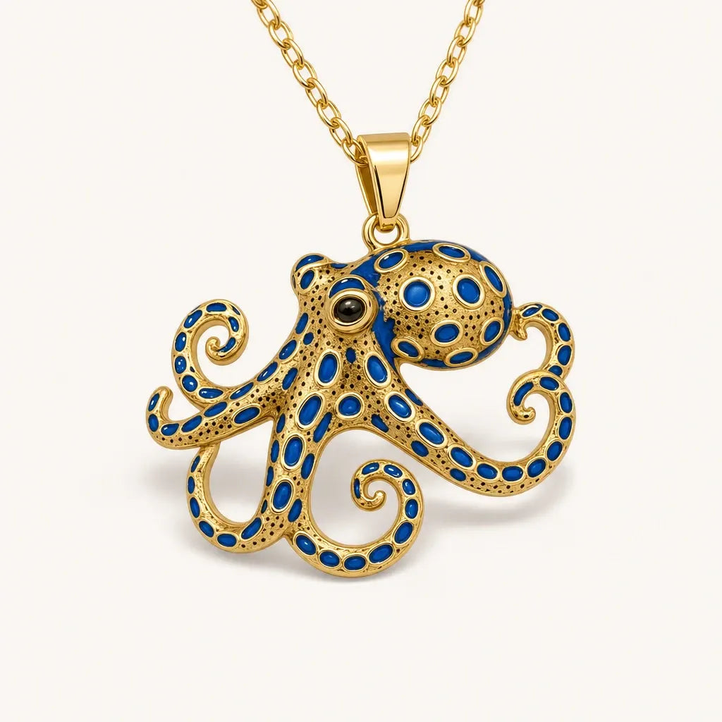 Beach Themed Marine Animal Pendant Bracelets Colorful Enamel Thin Chain Multi-Design Ocean Bracelets Daily Wear