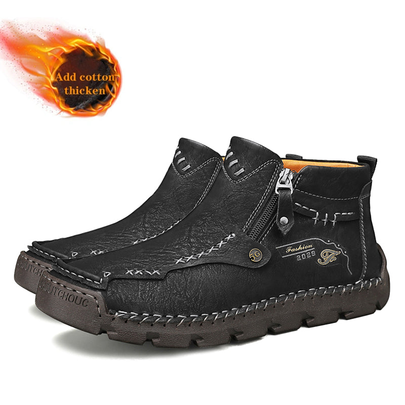 Men's Casual Handmade Leather Boots