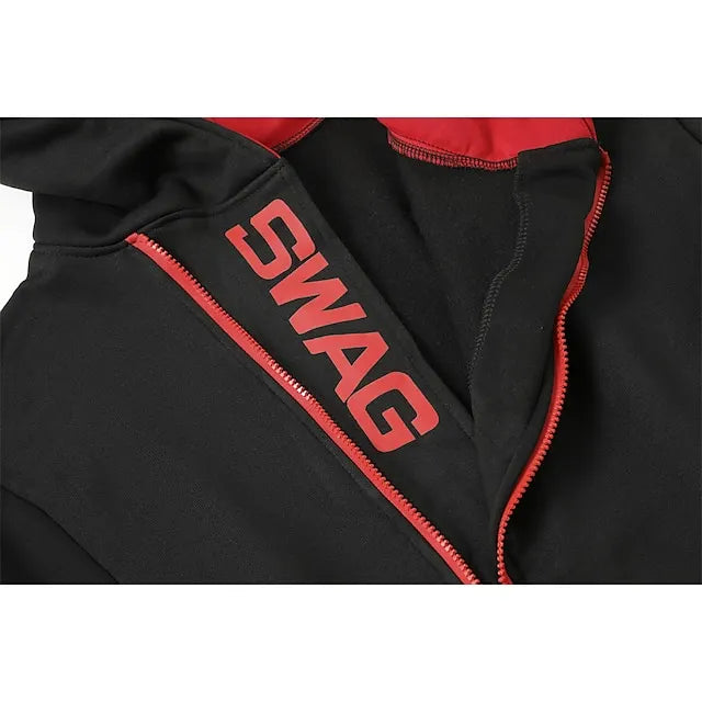 Men's Quarter Zip Hoodie Wine Red Royal Blue Blue Light Grey Hooded Letter Graphic Prints Print Sports & Outdoor Daily Sports Hot Stamping Designer Basic Casual Spring &  Fall Clothing Apparel Hoodies
