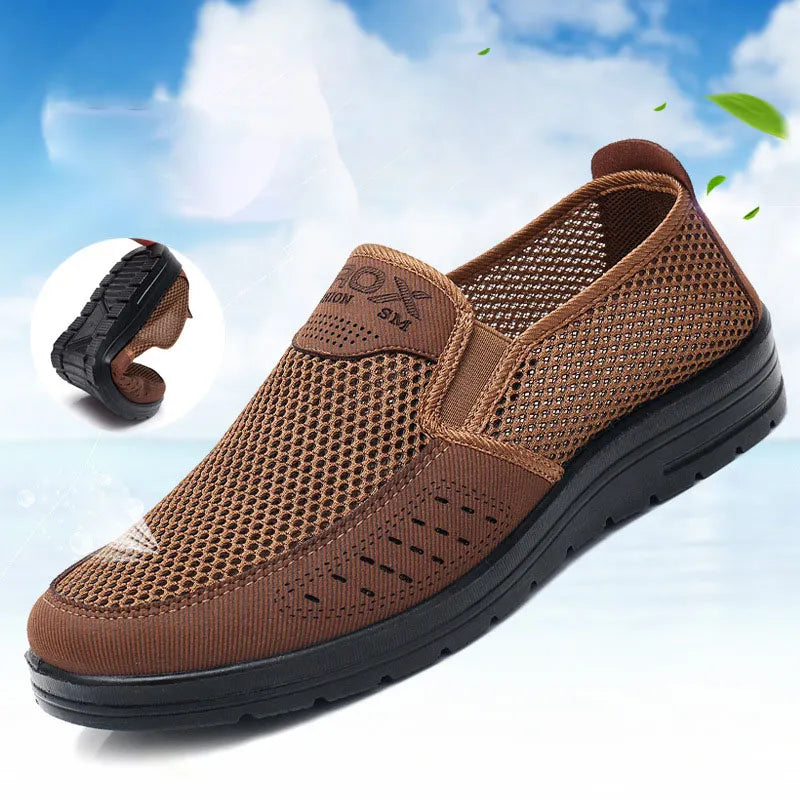 Easy Slip-On Mesh Casual Shoes
