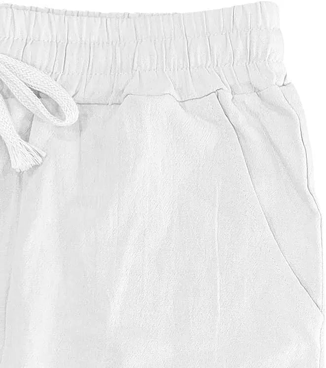 Lightweight Linen Wide-Leg Pants