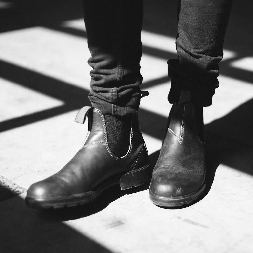 Vintage Leather Boots Martin Boots