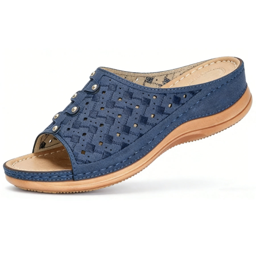 Lightweight Open-Toe Wedge Sandals