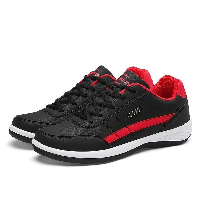 MEN'S EXTENDED WIDTH FOOT AND HEEL COMFORTABLE BREATHABLE SNEAKERS