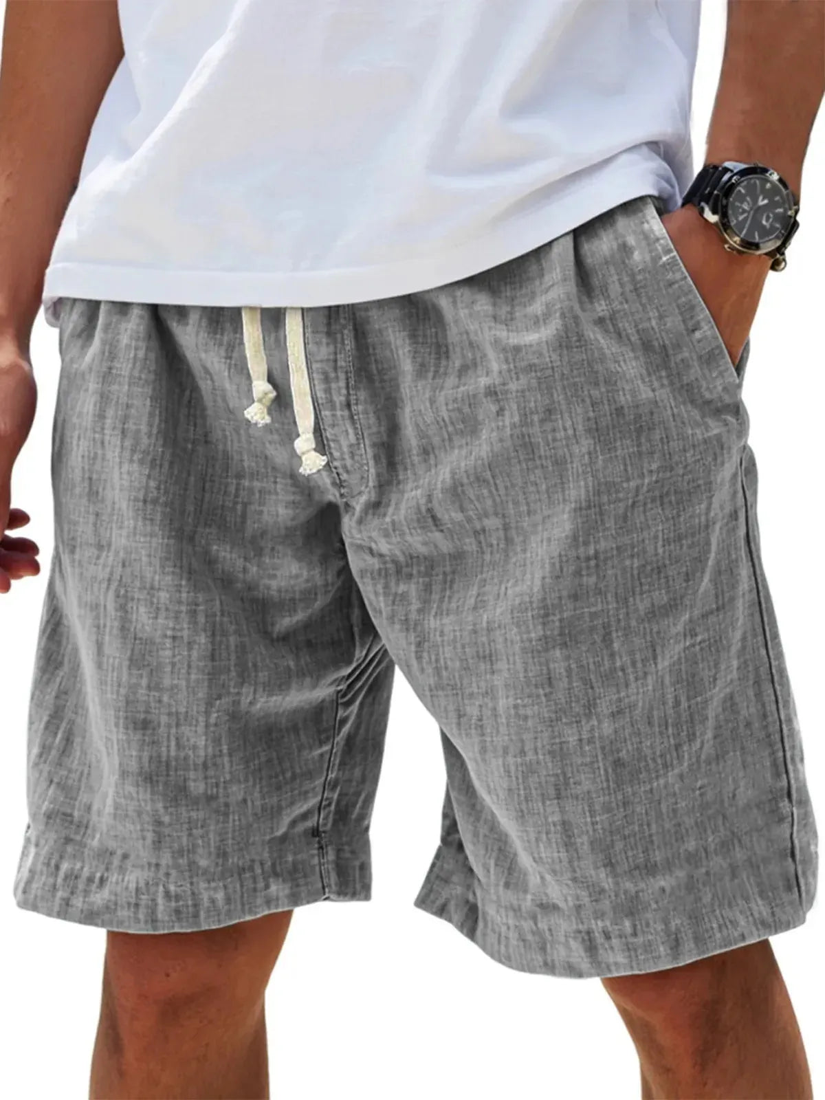 Men Can't Get Enough of These Cozy Linen Shorts