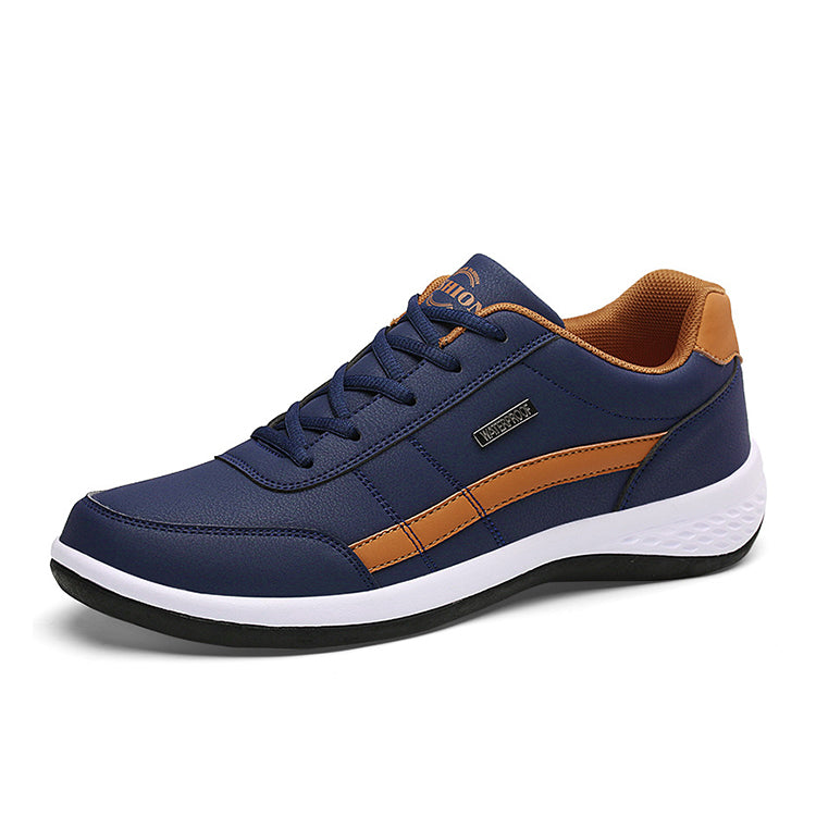 MEN'S EXTENDED WIDTH FOOT AND HEEL COMFORTABLE BREATHABLE SNEAKERS