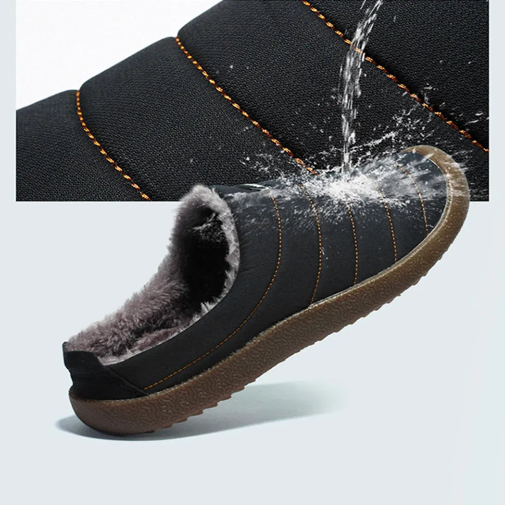 2022 Waterproof built-in plush cotton shoes