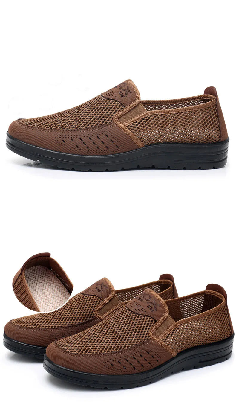Easy Slip-On Mesh Casual Shoes