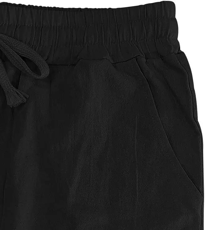 Lightweight Linen Wide-Leg Pants