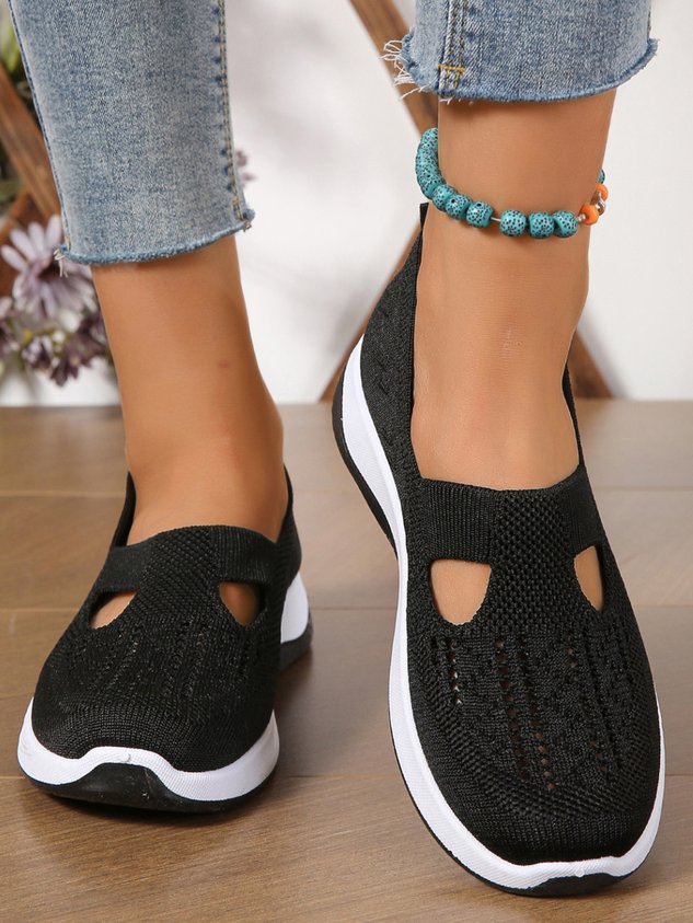 Women's Breathable Mesh Slip-On Sneakers
