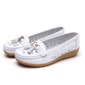 Women's hollow soft leather breathable sandals