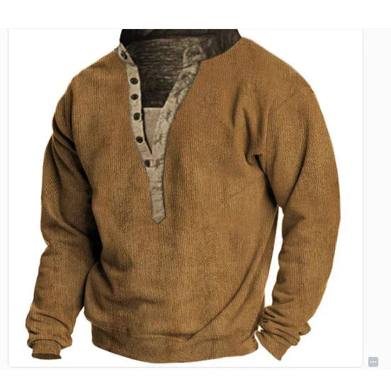Warm casual western sweater