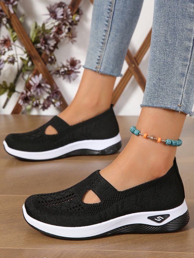 Women's Breathable Mesh Slip-On Sneakers