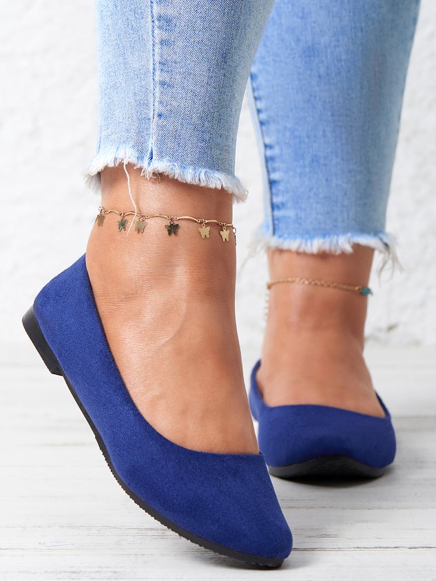 Multi-color Breathable Plain Velvet Simple Non-SlipSlip On Shallow Shoes Non-Slip Flat Heel Shoes