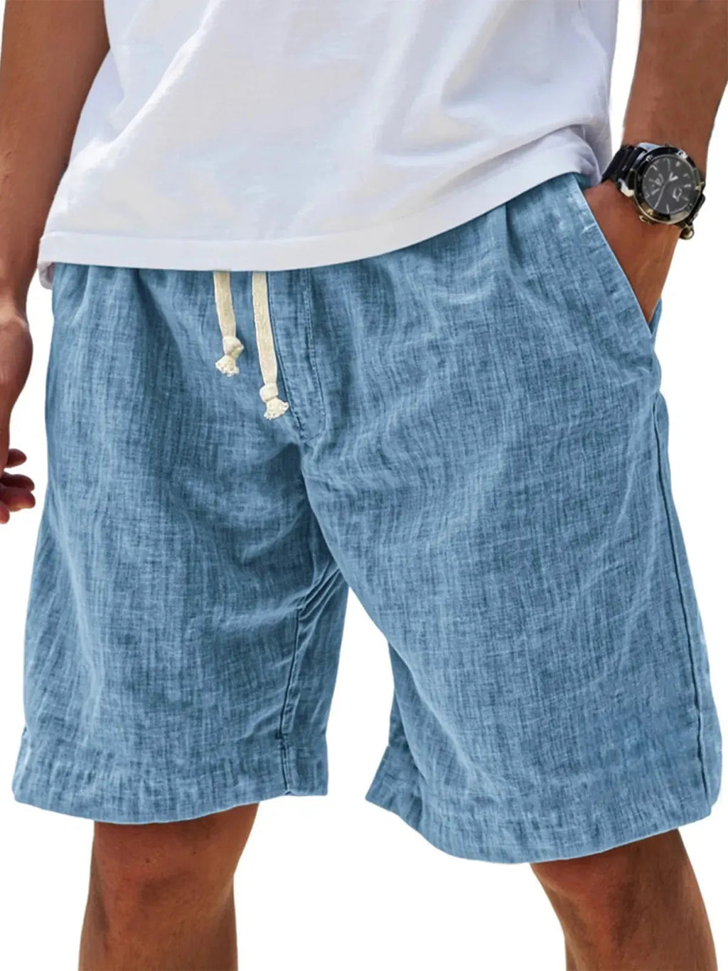 Men Can't Get Enough of These Cozy Linen Shorts