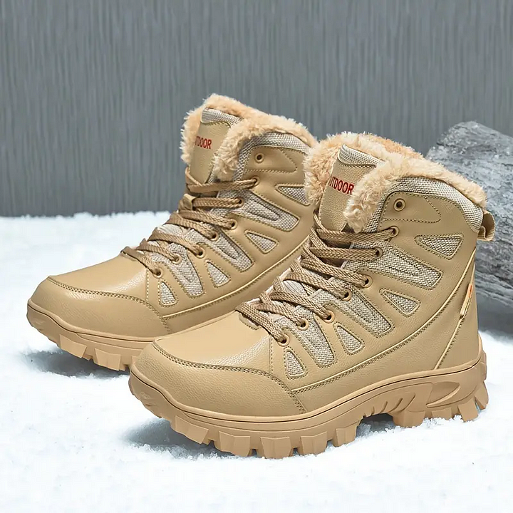 Men Military Combat Boots Waterproof Non-Slip Hiking Boots Anti-Puncture Work Boots