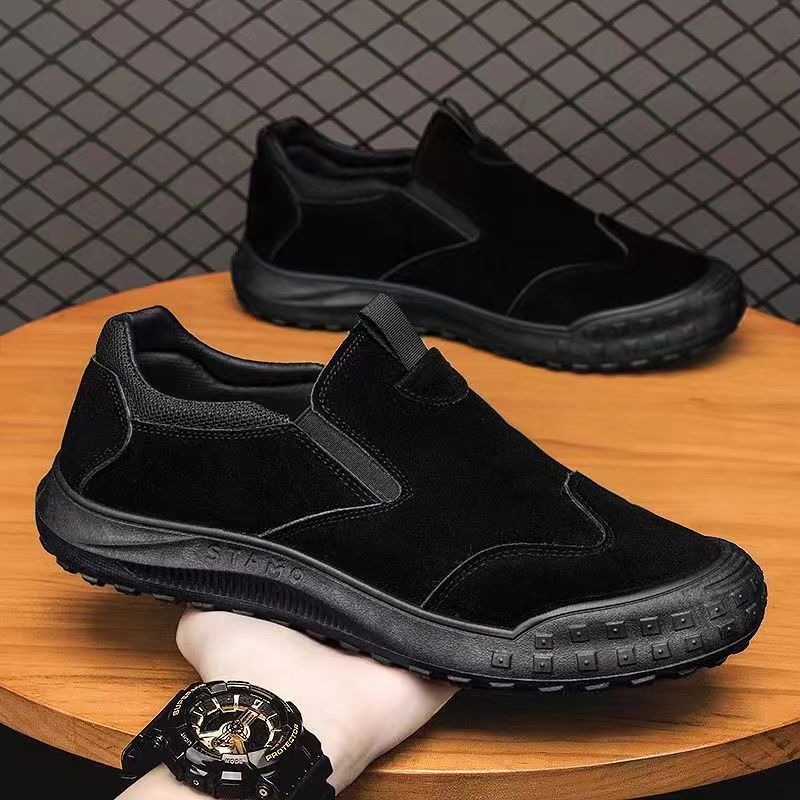 Men's low-top outdoor non-slip wear-resistant casual breathable waterproof shoes