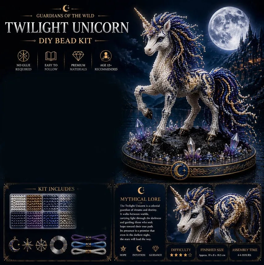 🔥🎁3D Animal Guardian DIY Bead Kit Collection