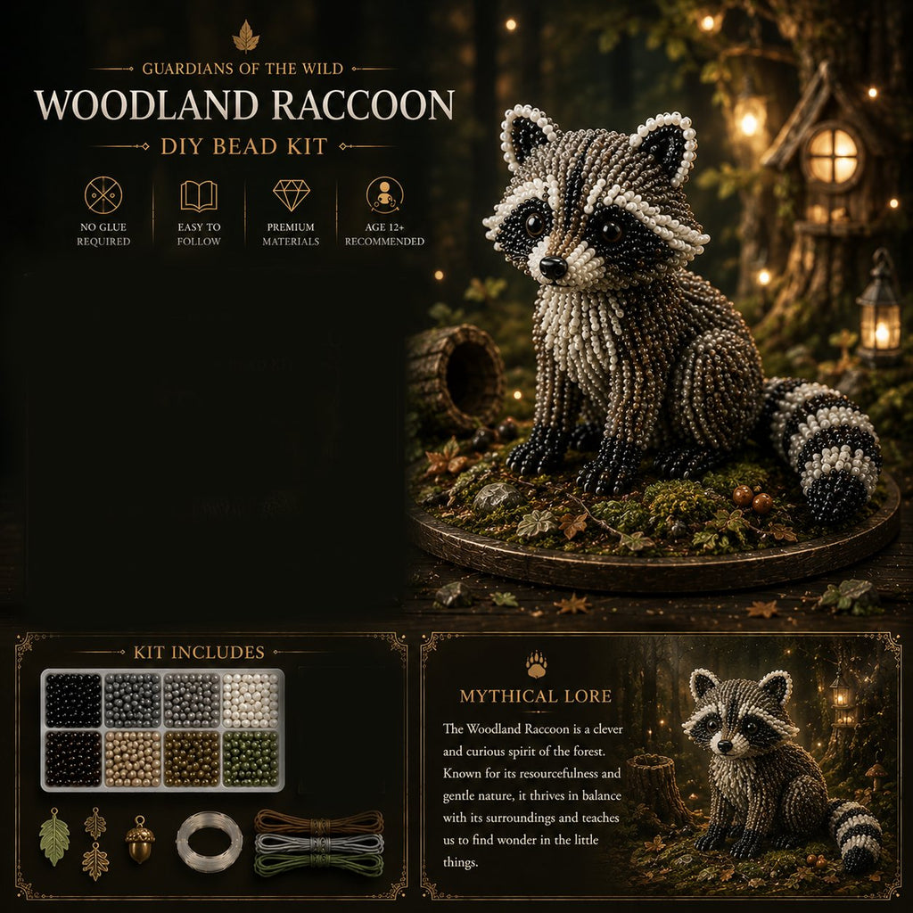 🔥🎁3D Animal Guardian DIY Bead Kit Collection