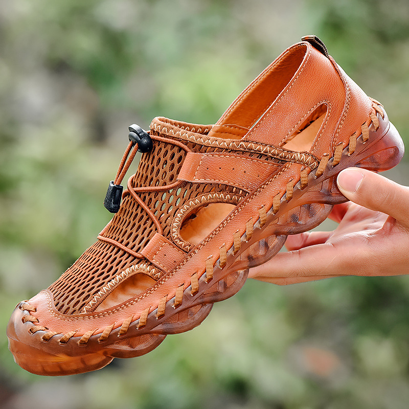 Men's Soft Sole Toe Outdoor Sandals