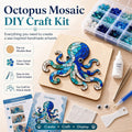 🔥 LAST DAY 59% OFF – 🌊 Octopus Mosaic Kit | Beginner-Friendly DIY Glass Craft with Step-by-Step Instructions