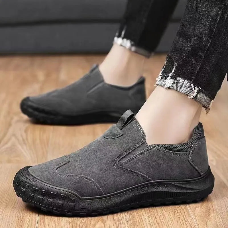 Men's low-top outdoor non-slip wear-resistant casual breathable waterproof shoes