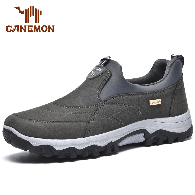 Men's comfortable waterproof orthopedic casual walking shoes-relieve foot pain