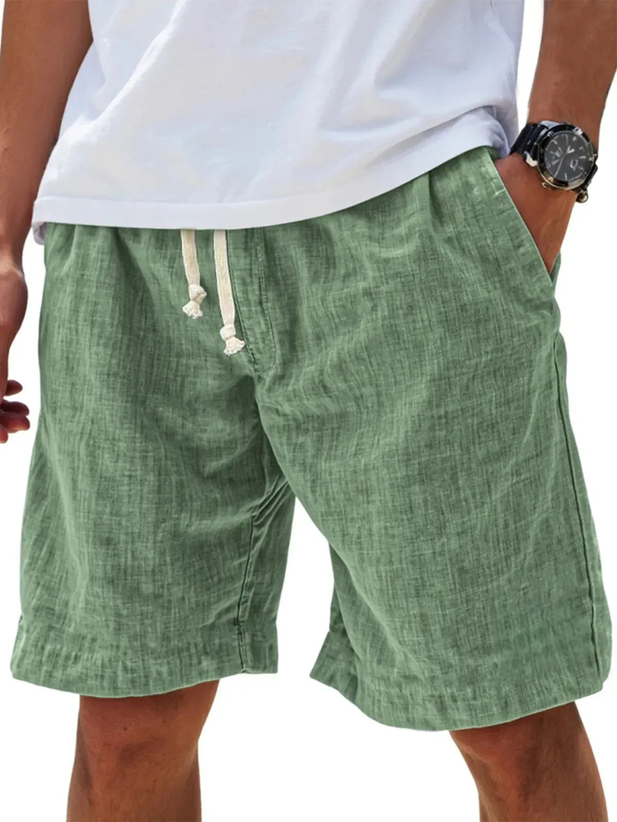 Men Can't Get Enough of These Cozy Linen Shorts