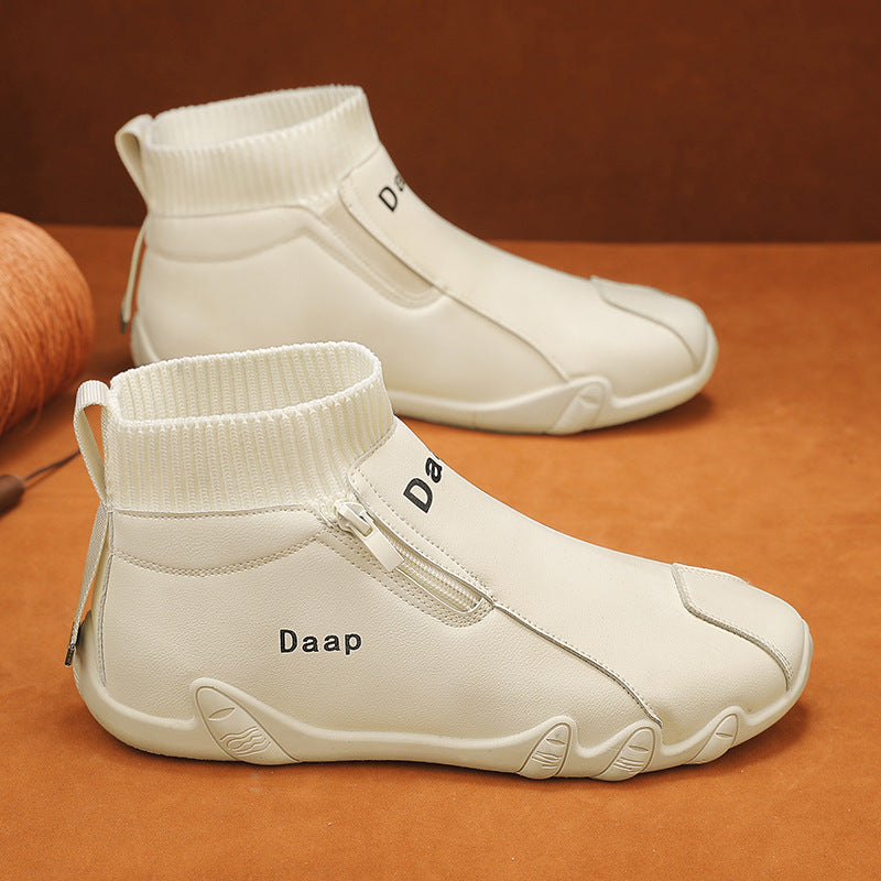 Men's high-top trendy outdoor non-slip casual work shoes