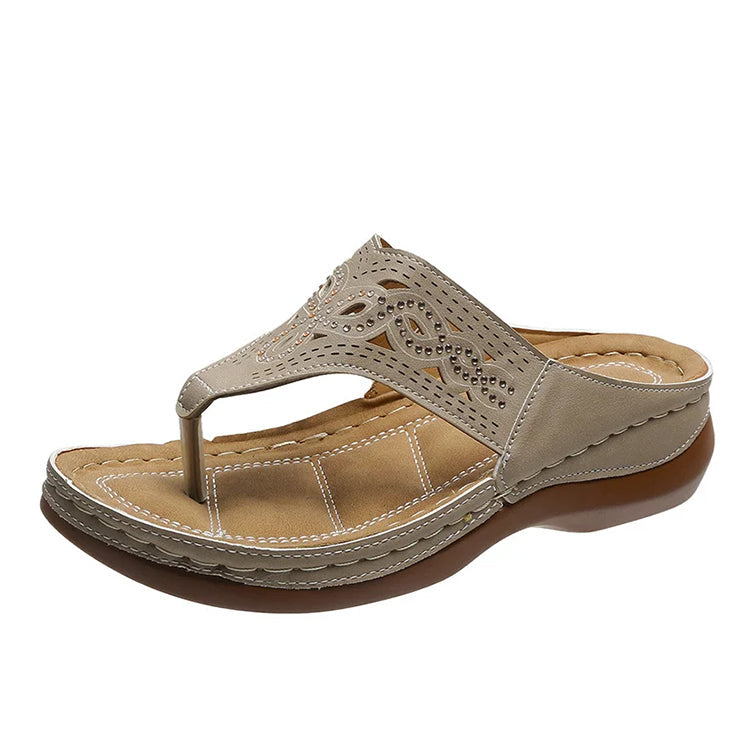 Soft Bottom Comfy Wedge Flip Flops