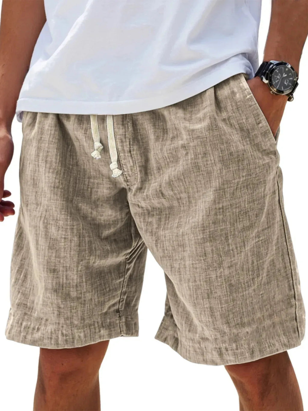 Men Can't Get Enough of These Cozy Linen Shorts