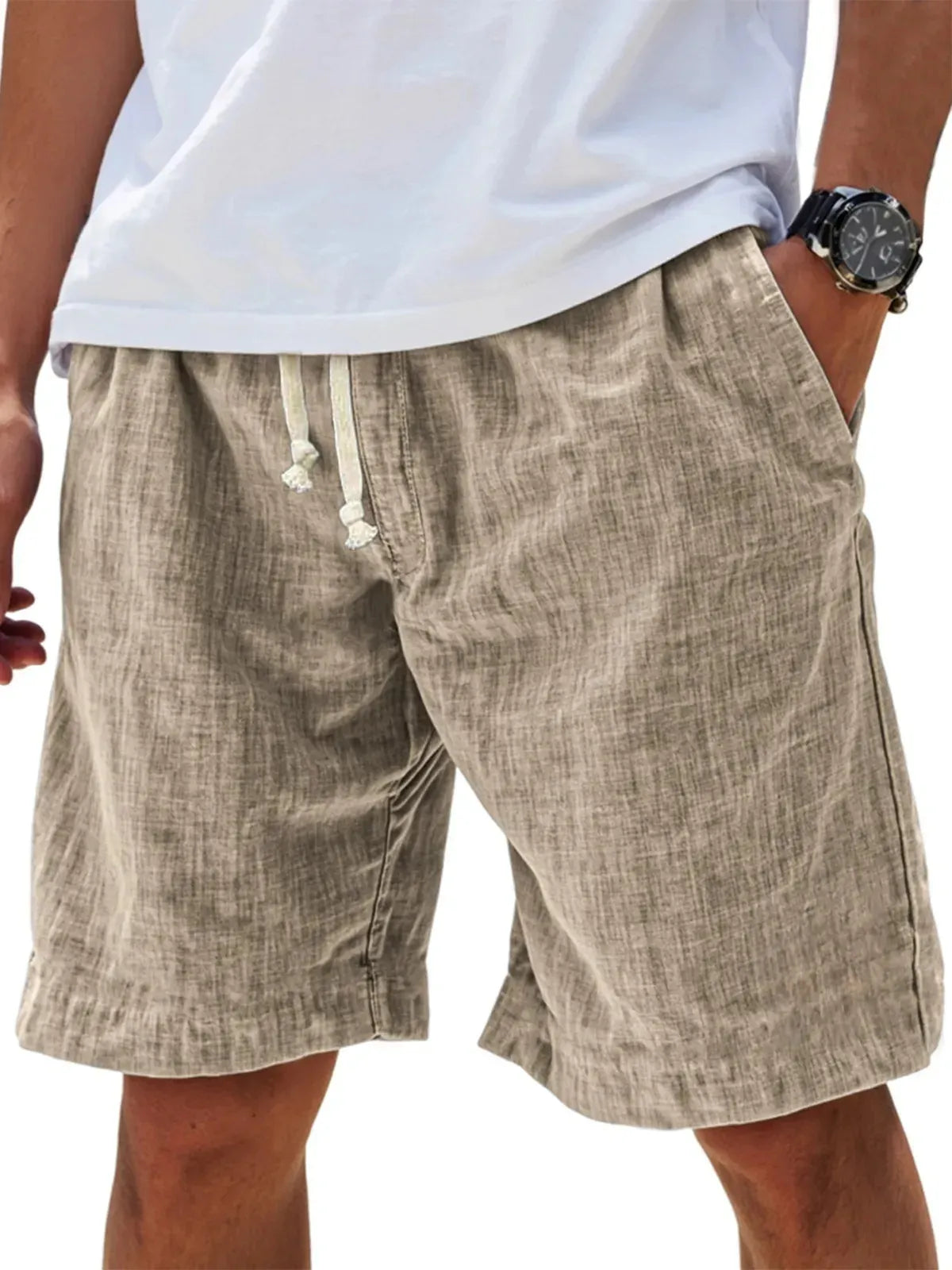 Men Can't Get Enough of These Cozy Linen Shorts