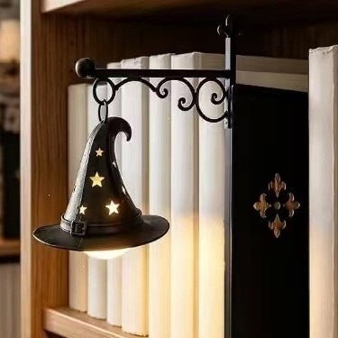 Vintage Hanging Lantern Book Lamp
