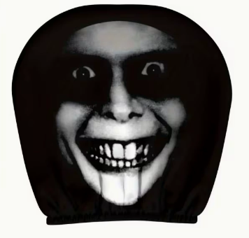 Spooky Ghost Face Headrest Covers
