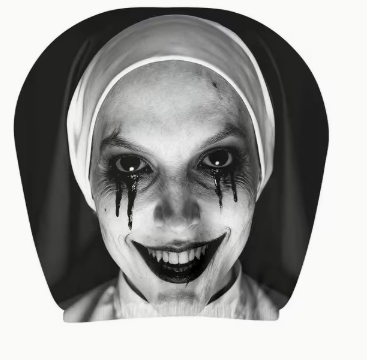 Spooky Ghost Face Headrest Covers