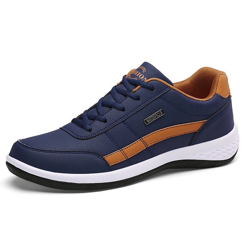 MEN'S EXTENDED WIDTH FOOT AND HEEL COMFORTABLE BREATHABLE SNEAKERS