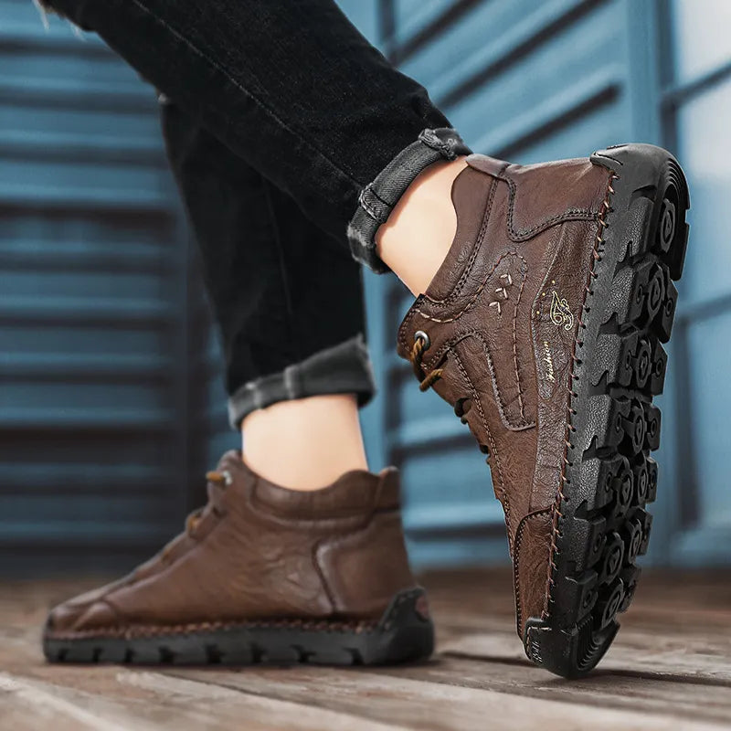 Handcrafted Men's Leather Shoes