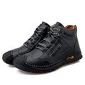 Stitched Hand-Sewn Cowhide Medical Shoes - Increase Muscle Relaxation