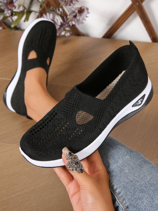 Women's Breathable Mesh Slip-On Sneakers